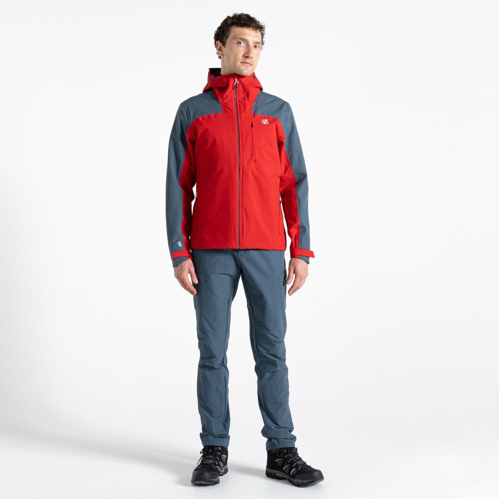Dare2B Muška jakna Diluent Era, Danger Red/Orion Grey slika 2