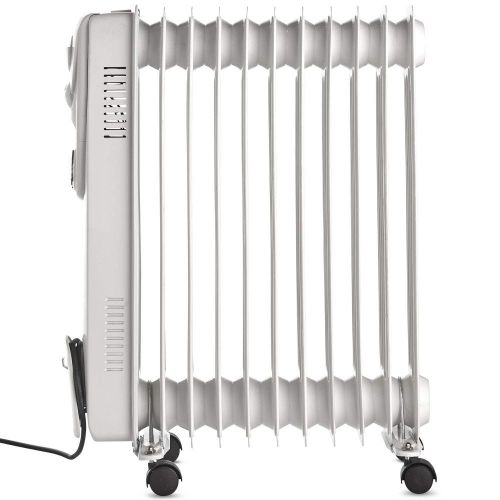 VonHaus uljni radijator s 11 rebara 2500W bijeli 2500657 slika 3