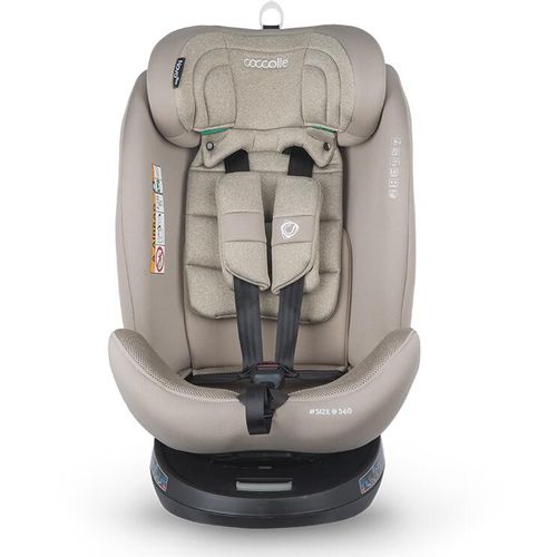 Coccolle® Autosjedalica Nova iSize 360° 40-150cm Isofix, Sand Beige slika 3