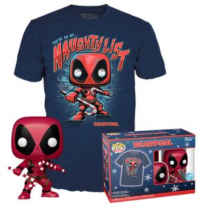 Set figure POP & Tee Marvel Deadpool size M