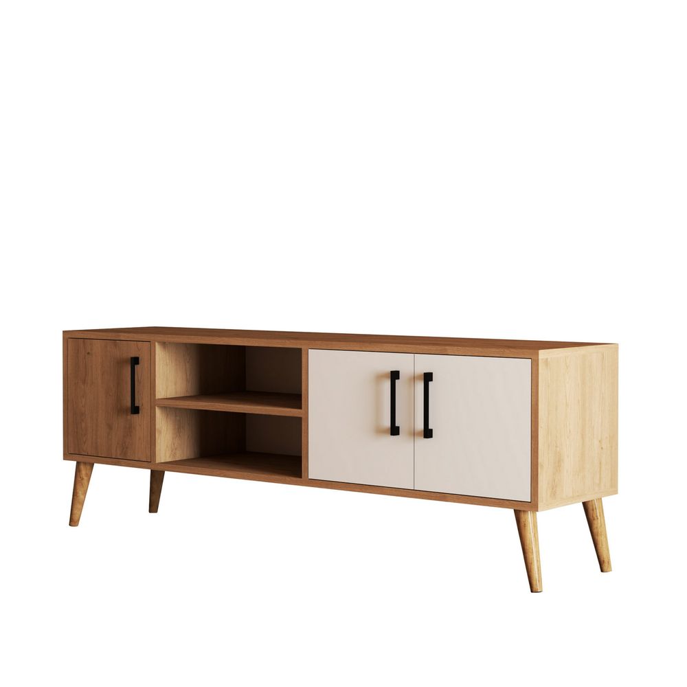 Exxen - 1584 Hrast Bijeli TV Stalak slika 4