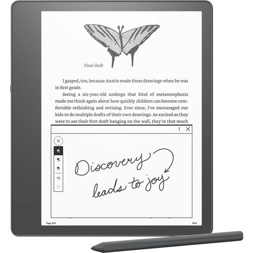 E-Book čitač AMAZON Kindle Scribe Basic (2022), 10.2", 16GB, WiFi, 300dpi, Basic Pen, USB-C, crni slika 2