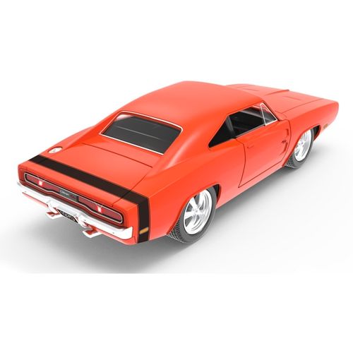 Jamara auto na daljinsko upravljanje DELUX Dodge Charger RT 1970, crvena, 1:16 slika 7