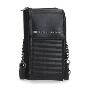 Pepe Jeans torba na rame za mobilni ženska Biker, crna