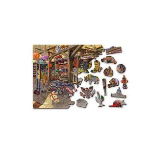 Wooden City Drvene puzzle - prodavnica igračaka L