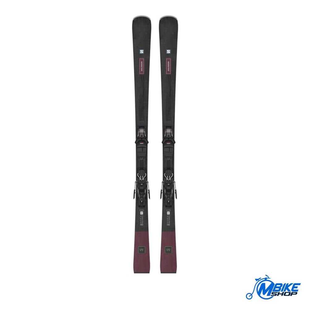 Salomon Skije sa vezovima E S/Max N°10 Black/Cordovan Metallic/Silver Metallic slika 1