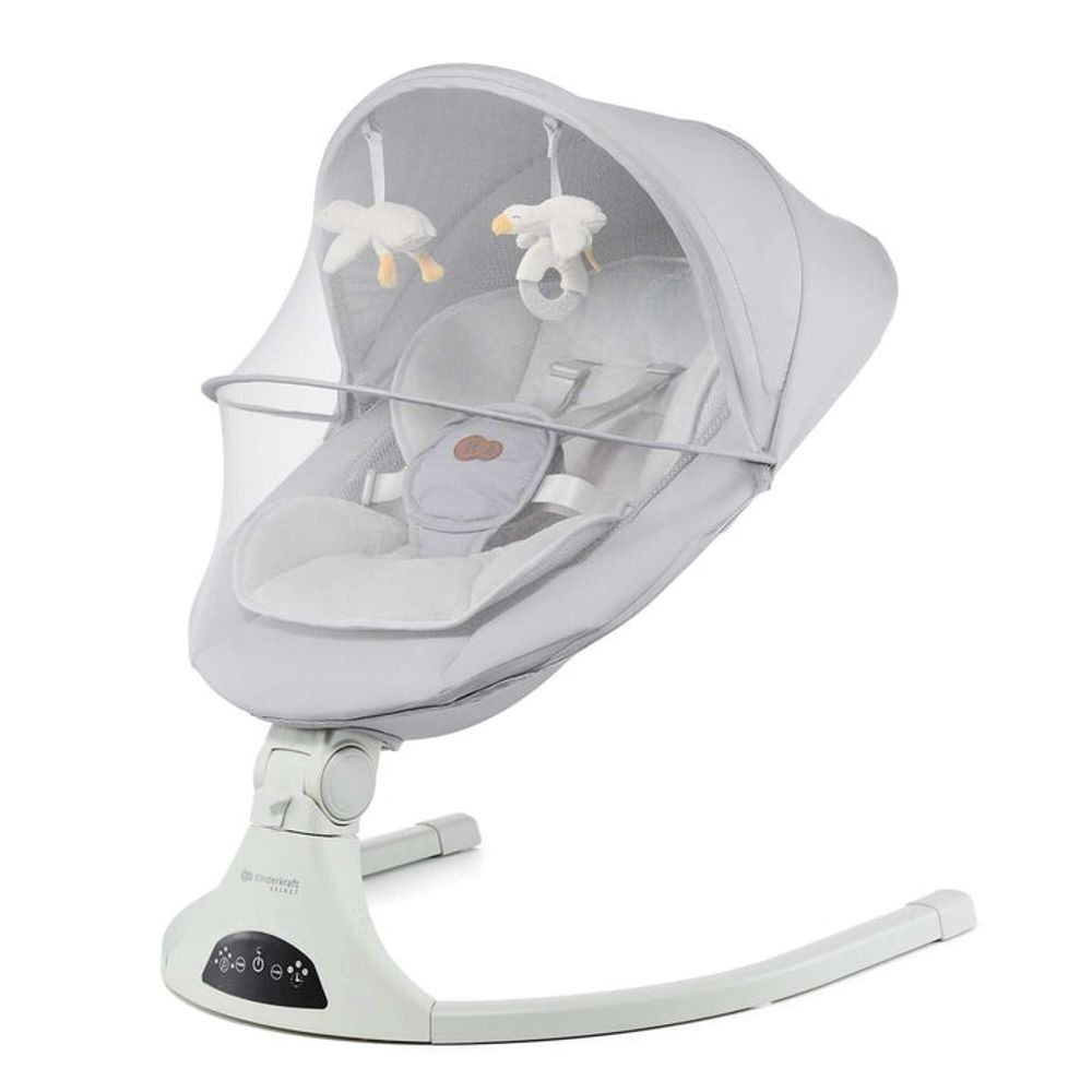 Kinderkraft Električna ležaljka Tulsy, Grey slika 3