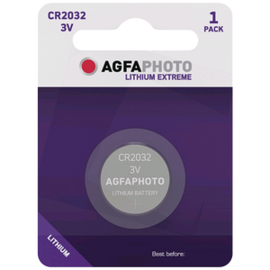 Agfa Baterija litijska, CR2032, 3V, dugmasta, blister 1 kom. - CR2032 B1