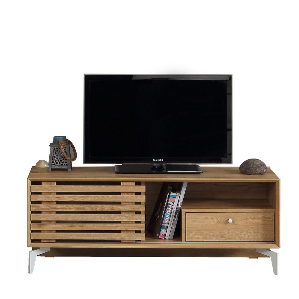 TV Stalak Lulu 100 u Boji Hrasta slika 4