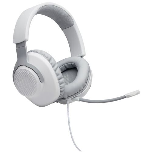 JBL QUANTUM 100 WHITE gaming žičane slušalice over-ear 3,5mm slika 1