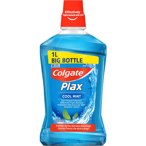 Colgate voda za ispiranje usta Plax Blue 1000ml slika 1