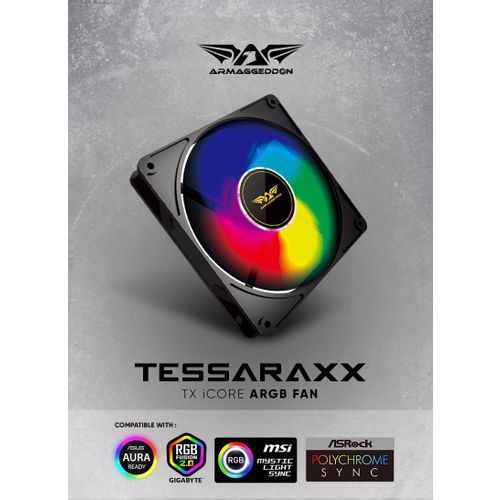 Armaggeddon Tessaraxx TX-iCORE 14cm ARGB White slika 5