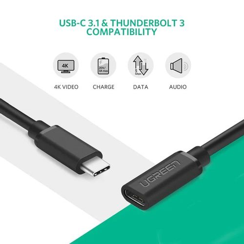 Ugreen USB-C produžni kabel, 1M - polybag slika 6