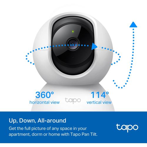 Nadzorna kamera TP-Link Tapo C200P2, Home Security Wi-Fi Camera, 2-Pack, 1080p slika 2