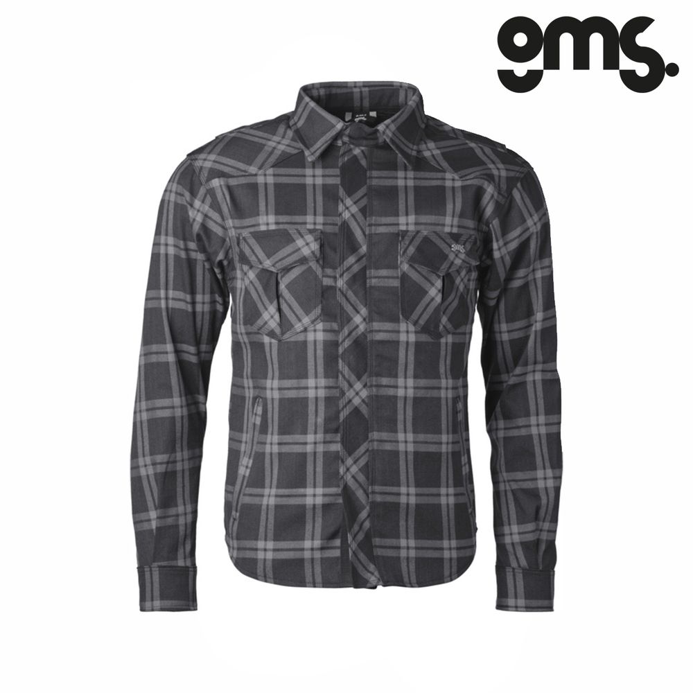 Majica - košulja za motor GMS Jaguar Neo - Siva vel.2XL slika 1