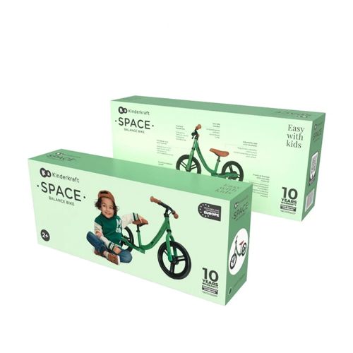 Kinderkraft balans bicikl Space, Light Green slika 6