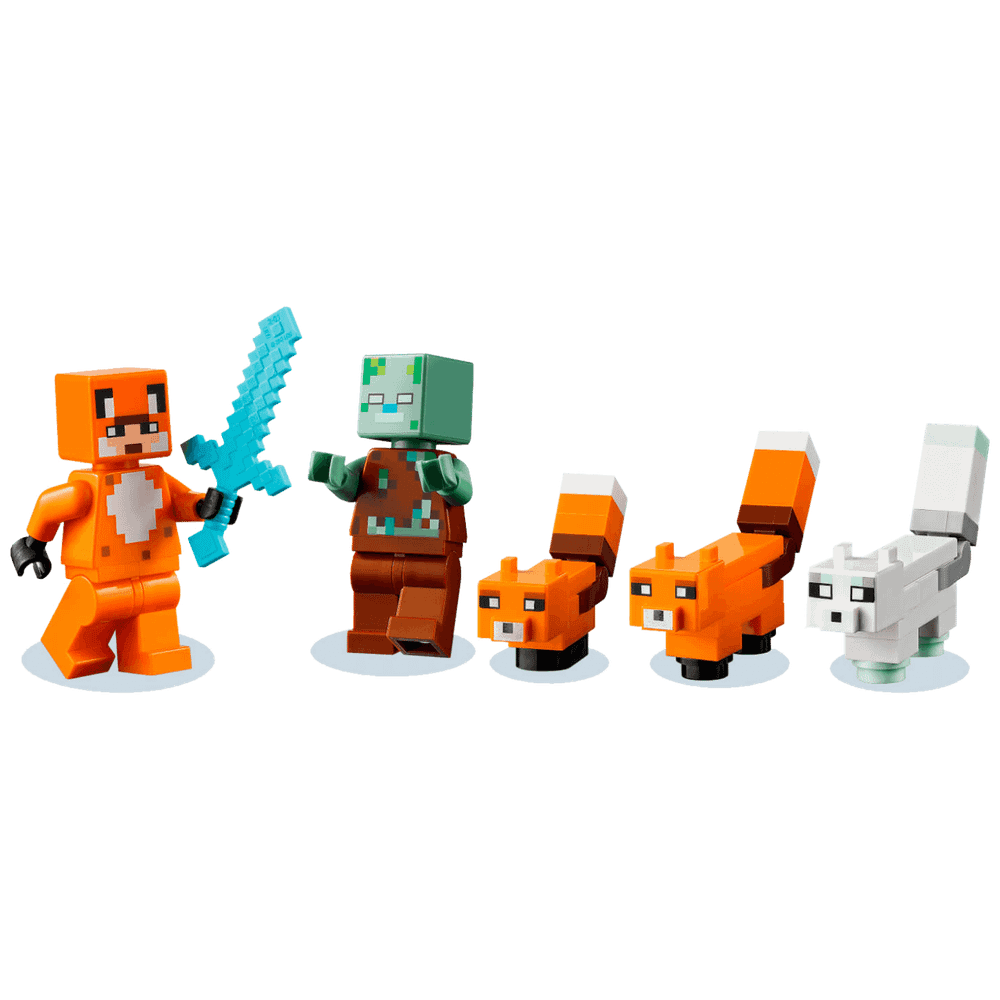 Lego Lisičje prenoćište, LEGO Minecraft slika 2