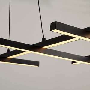 L1246 - Black Black Chandelier