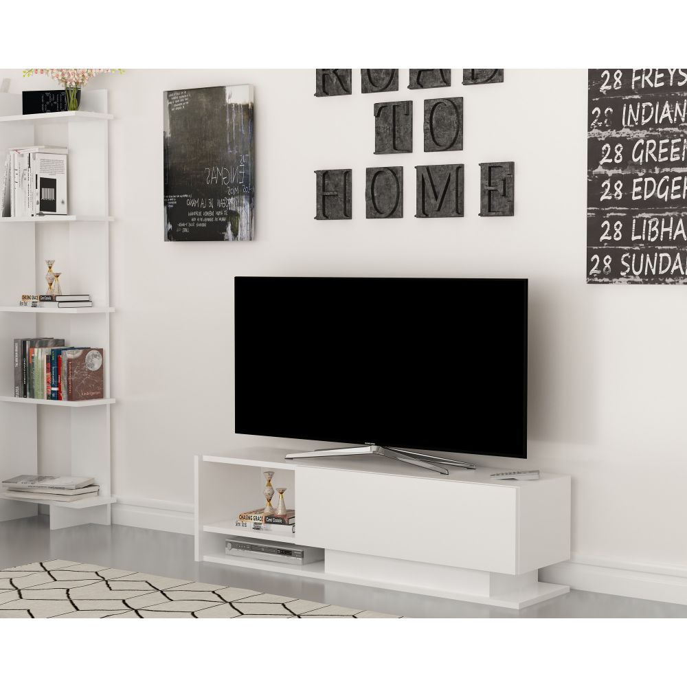 Damla White TV Stalak slika 1