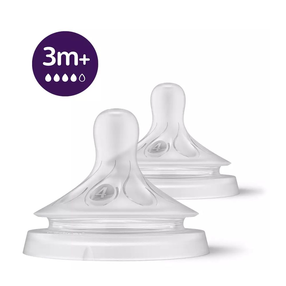 Philips Avent Duda za flašice Response Natural 3.0 4 kapi (3m+) a2 slika 1