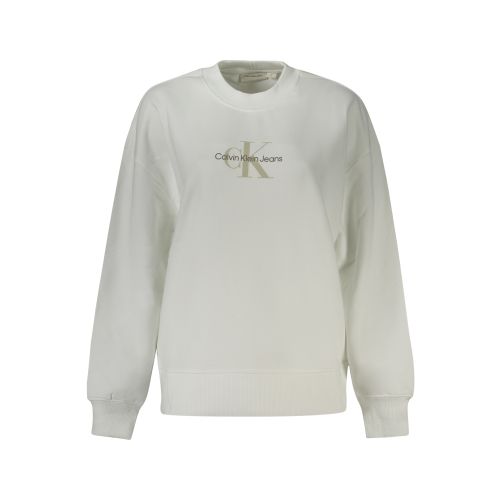 CALVIN KLEIN SWEATSHIRT WITHOUT ZIP WOMEN WHITE slika 1