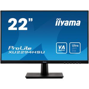 Iiyama XU2294HSU-B1 VA Monitor 21.5" 1920x1080/75Hz/4ms/HDMI/DP/USB/VGA/zvučnici