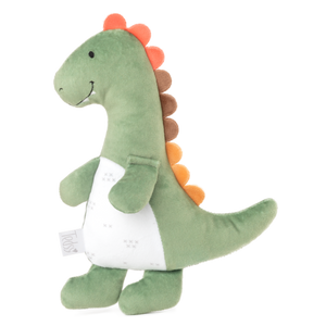 Amek plišana igračka i zvečka Dinosaur Trexy 20 cm - Green