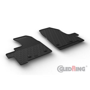 Gledring gumeni tepisi za Ford Transit Custom Furgon/Kombi Furgon/Kombi FL 01.2018->
(for front seats only, automatic only) 