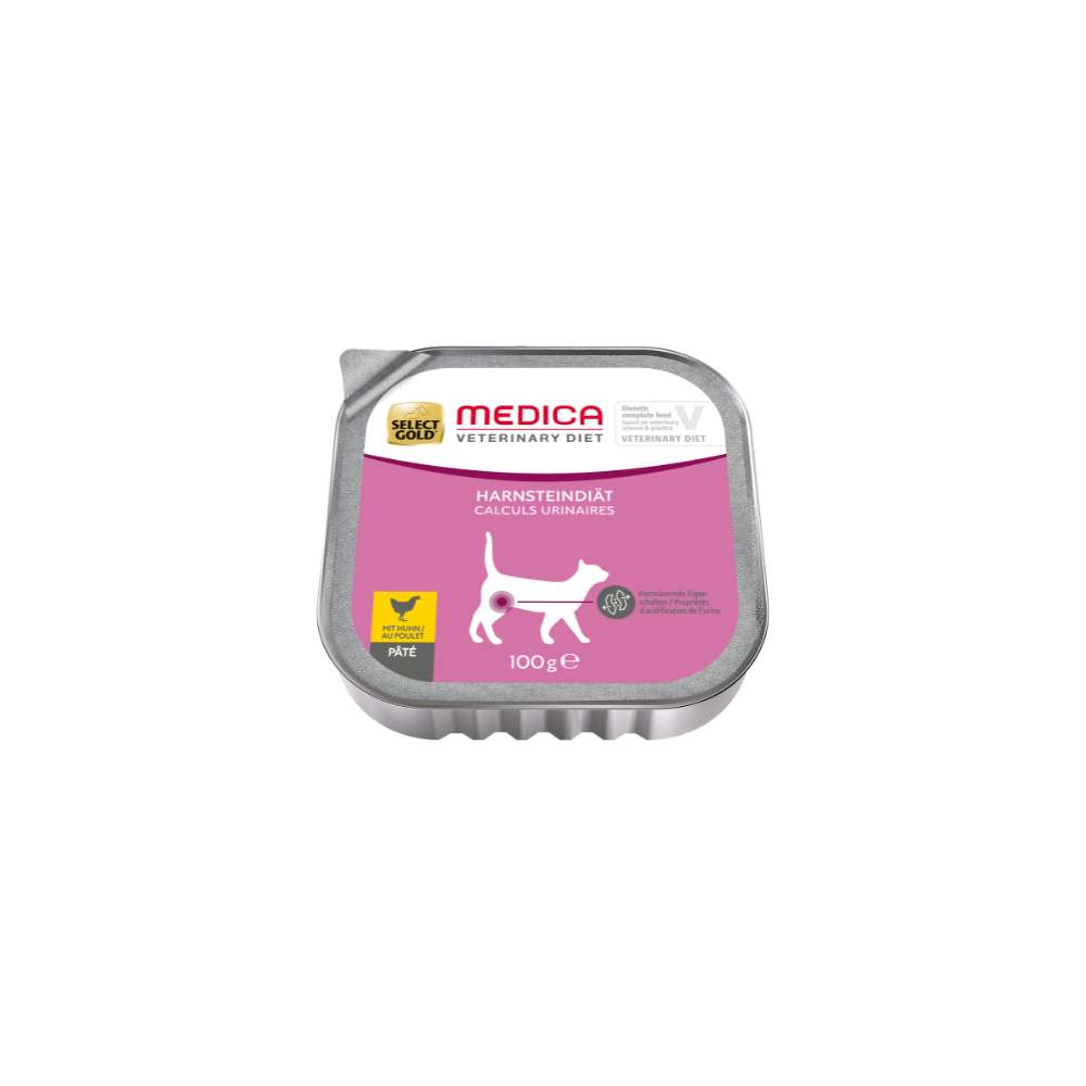 Select Gold Cat Medica Urinary piletina 100 g, ALU-pak slika 1