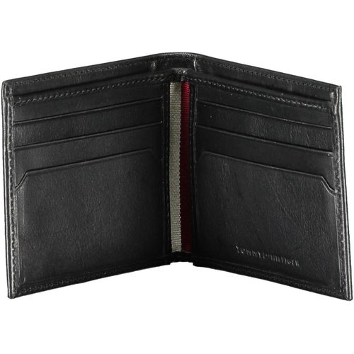 TOMMY HILFIGER BLACK MEN'S WALLET slika 4