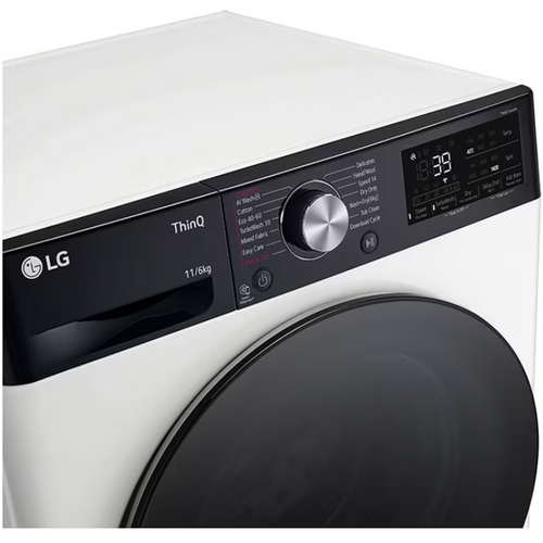 LG F4DR711S2H Mašina za pranje i sušenje veša, 11/6kg, 1400rpm, AI DD™, ThinQ™, TurboWash™360˚, Steam™, 55cm slika 3