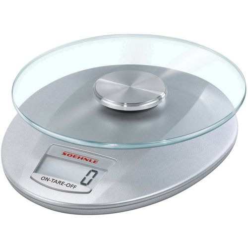 Soehnle KWD Roma silver digitalna kuhinjska vaga digitalna Opseg mjerenja (kg)=5 kg srebrna slika 1