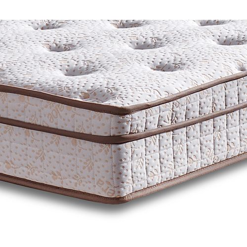 Helen - Light Brown (160 x 200) Light Brown Double Mattress, Base & Headboard slika 8