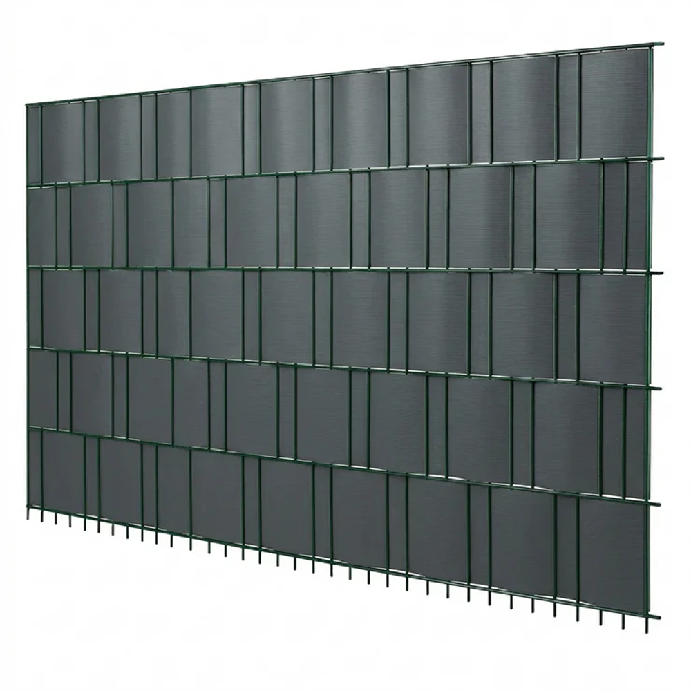 Traka za panel ogradu 19x35 m tamnozelena slika 1