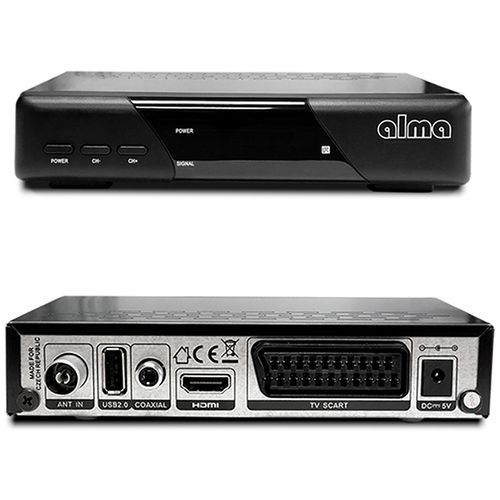 Alma 2820  DVB-T2 receiver MPEG2/MPEG4 J.265 slika 1