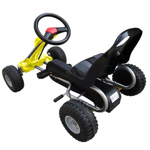 Go Kart Auto s Pedalama Žuti slika 18