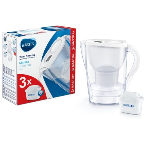 Brita Marella bokal 2.4l beli sa 3 kom. MAXTRA+ filtera slika 1