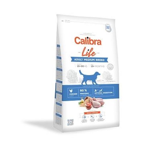 Calibra Dog Life Adult Medium Breed Piletina, hrana za pse 2,5kg slika 1