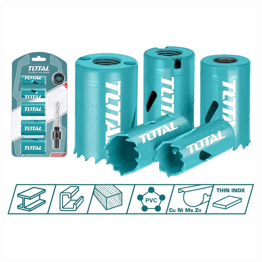 TOTAL 7-dijelni set krunskih pila (TACSH1071) slika 1