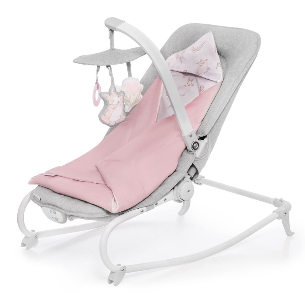 Kinderkraft Električna ležaljka FELIO, Peony Rose slika 1