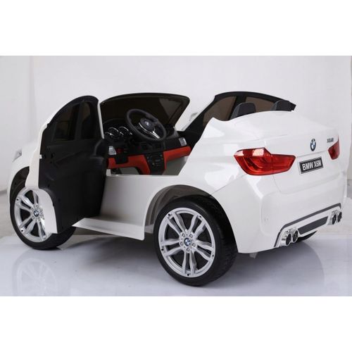 Auto na akumulator BMW X6M dvosjed JJ2168 12V - White slika 4