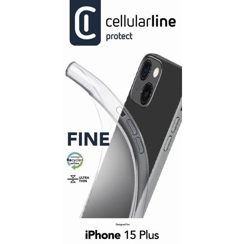 Cellularline Fine silikonska maskica za iPhone 15 Plus slika 3