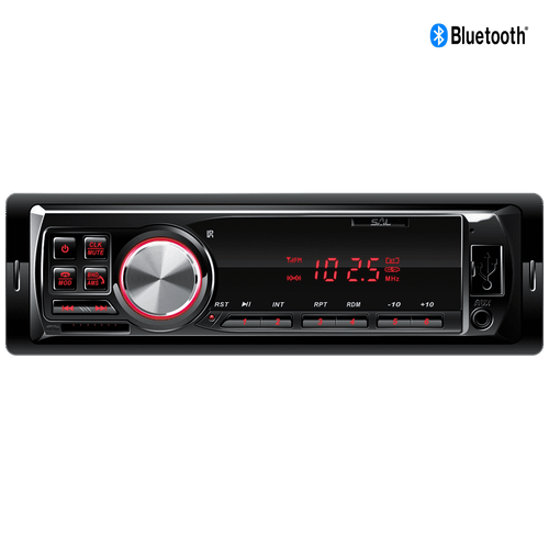 SAL auto radio, 4 x 45W, BT, FM, USB/SD/AUX, daljinski upravljač - VBT 1100/RD slika 1