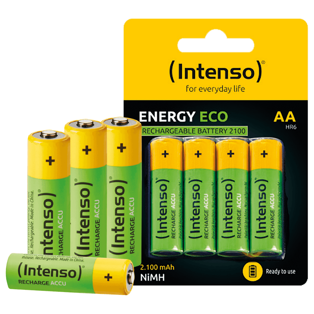 (Intenso) Baterija punjiva AA / HR6, 2100 mAh, blister 4 komada - AA / HR6/2100 slika 2