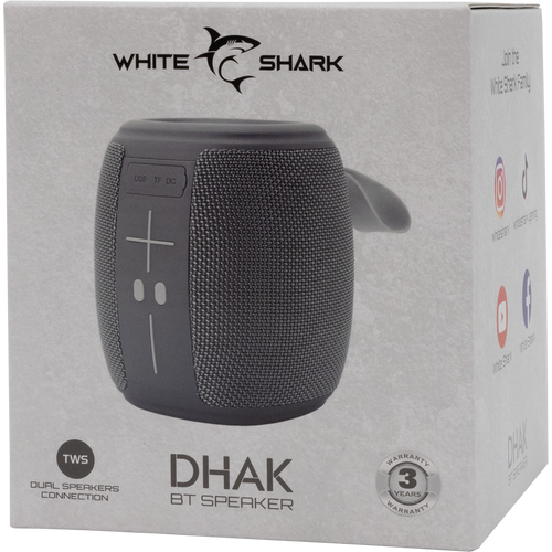 White Shark BLUETOOTH ZVUČNIK GBT-888 DHAK sivi slika 5