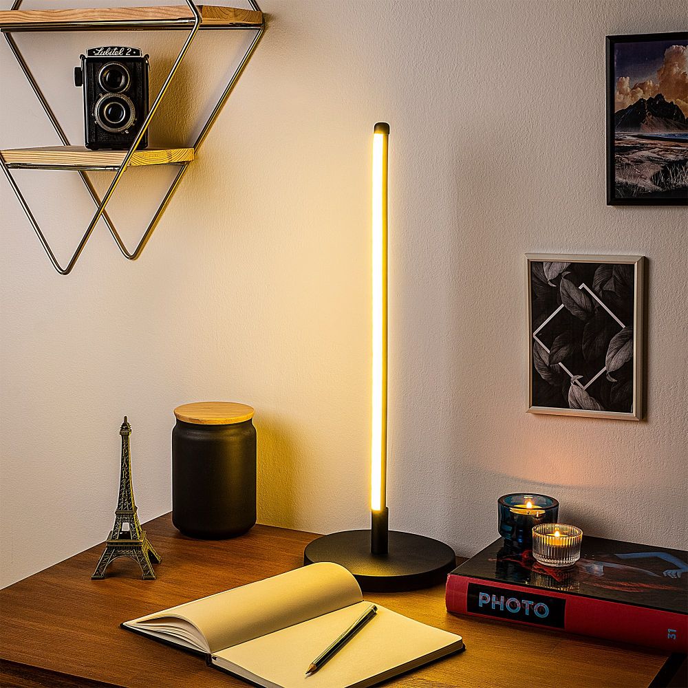 Samo - Crna Stolna Lampa 13315 slika 4