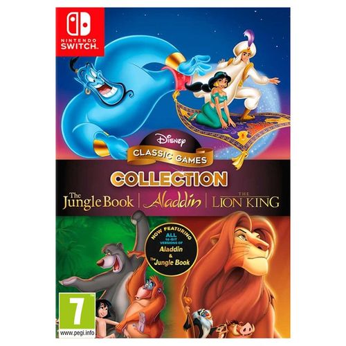 Switch Disney Classic Games Collection: The Jungle Book, Aladdin, & The Lion King slika 1