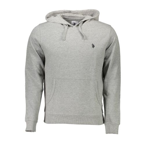 US POLO SWEATSHIRT WITHOUT ZIP MAN GRAY slika 1