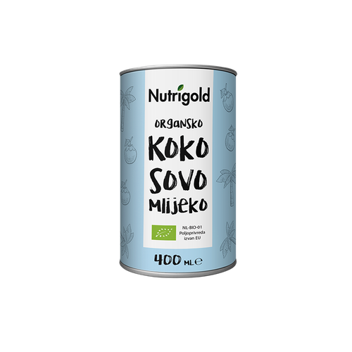 Nutrigold Kokosovo mlijeko - Organsko 400ml  slika 2