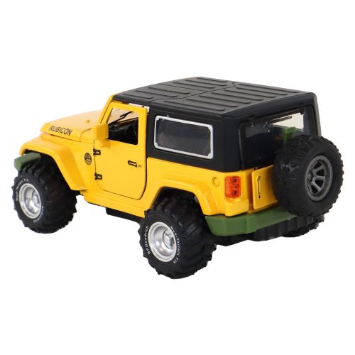 Rubicon off-road metalni auto 1:32 žuti slika 3